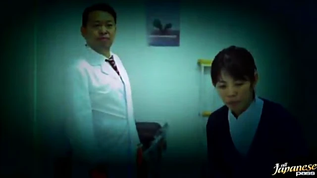 Seductive Nurse Tempts Doctor With Deep Blowjob Before Steamy Sex