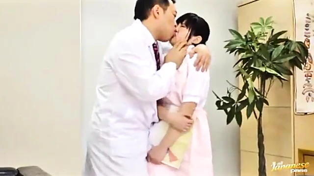 Seductive Nurse Tempts Doctor With Deep Blowjob Before Steamy Sex