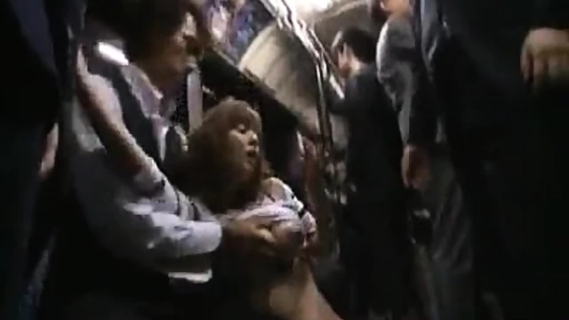 Hot Japanese Gangbang Adventure Inside A Crowded Public Bus