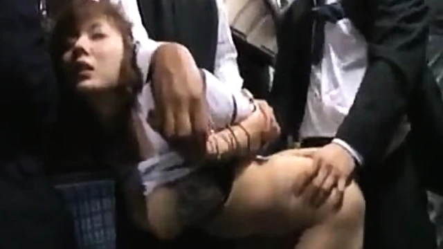 Hot Japanese Gangbang Adventure Inside A Crowded Public Bus