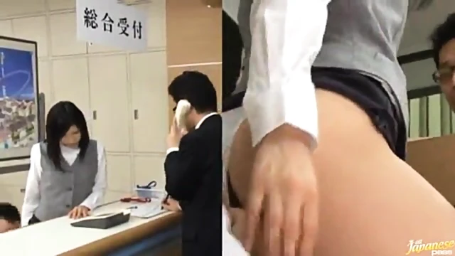 Seductive Office Babe Gets Hard Cock While On Duty