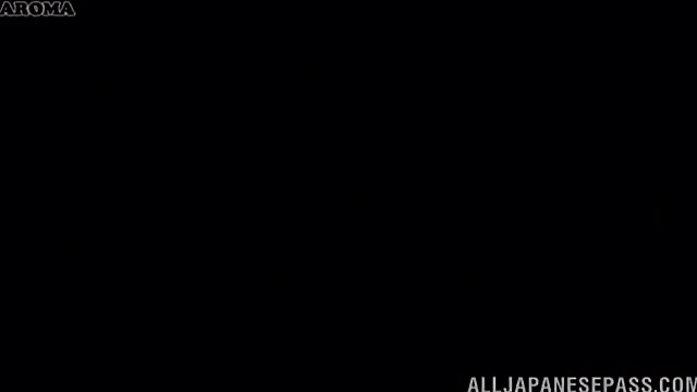 Seductive Japanese Office Girl Puts Pantyhose On Temptingly In Bathroom