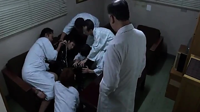 Sultry Latex-Clad Asian Milf Takes Stiff Cock Deep Into Bushy Pussy