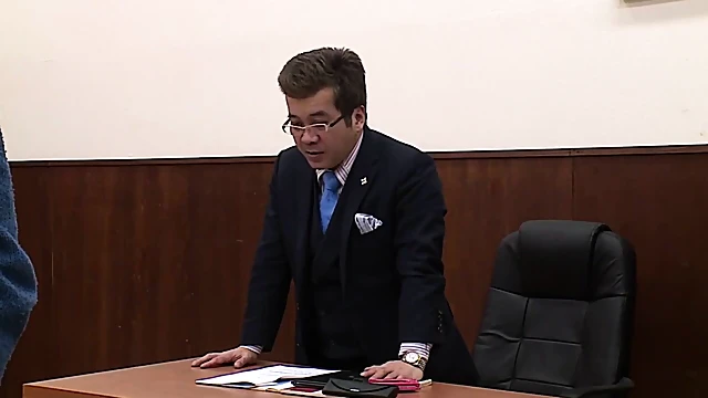 Seductive Lawyer Fingers Pussy During Court Hearing For Pleasure