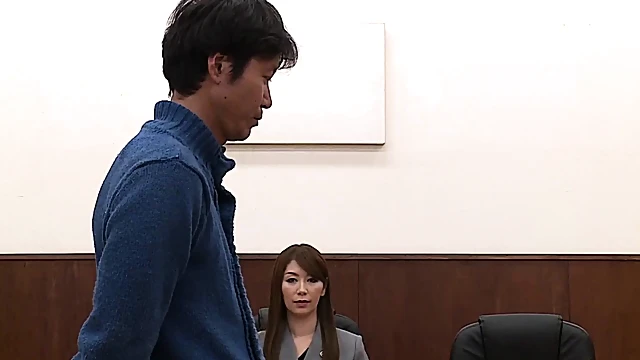 Seductive Lawyer Fingers Pussy During Court Hearing For Pleasure