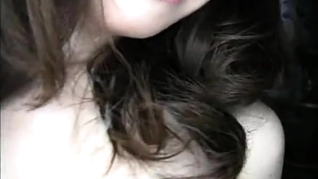 Asian Cowgirl Kisses Her Babe While Natural Tits Get Fondled Under Bra