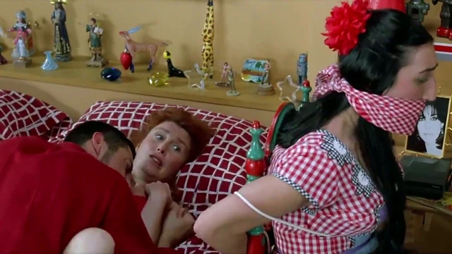 role play with sexy mature and her friend is priceless for this dudes