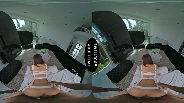 Oliver Fucked Sexy MILF Nicole in Lingerie for Steamy HD POV Action