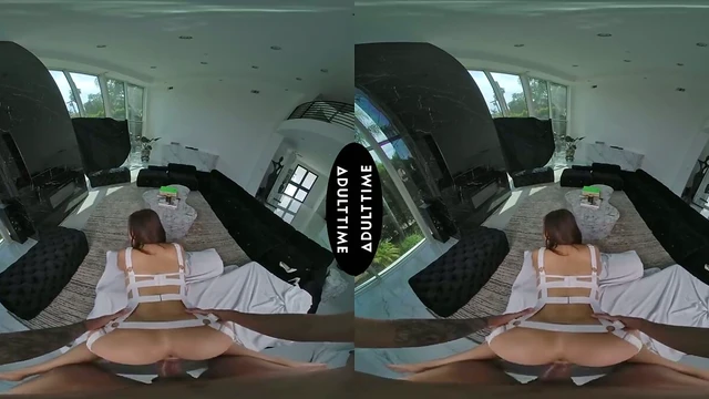 Oliver Fucked Sexy MILF Nicole in Lingerie for Steamy HD POV Action