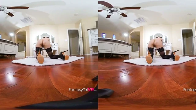 Glamourous Catalina Cruz Oils Up Her Luscious Breasts for Seductive Showdown