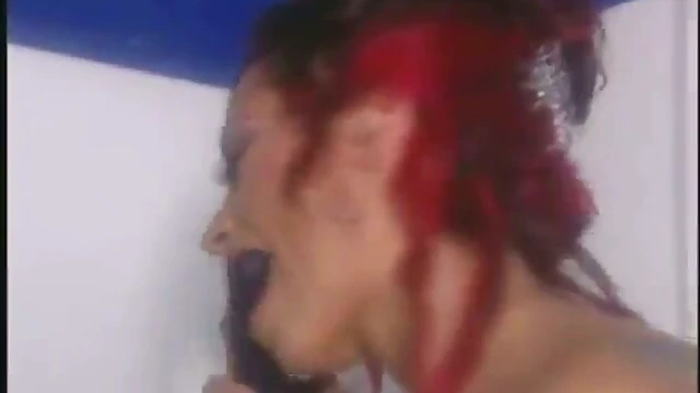 Curvy Milf Donita Dunes Teases Her Boobs While Masturbating Solo in Shower