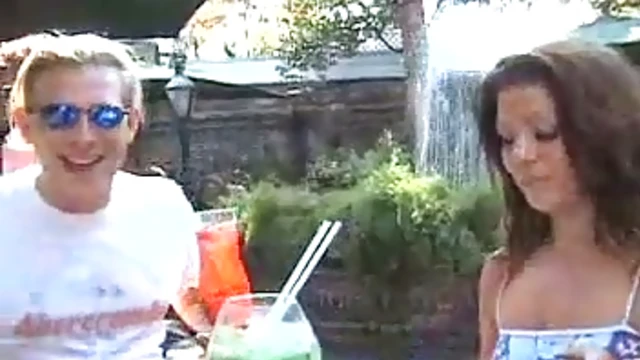 Sizzling Latina Takes Him Home for Steamy Blowjob After Dinner Delight