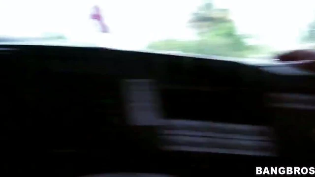 Bethany Surprises Man With Unexpected Blowjob Adventure In Car Ride