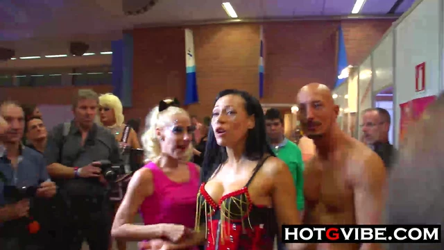 Hot Spanish Lesbians Explore Each Other Publicly with Passionate Fingering