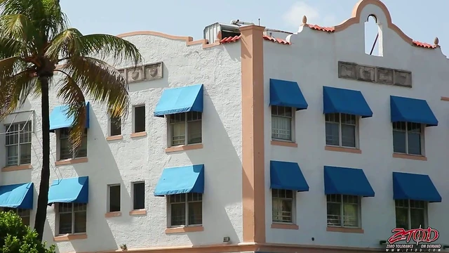 Attractive Ebony Melanie Rios Enjoying Passionate Interracial Sex Play