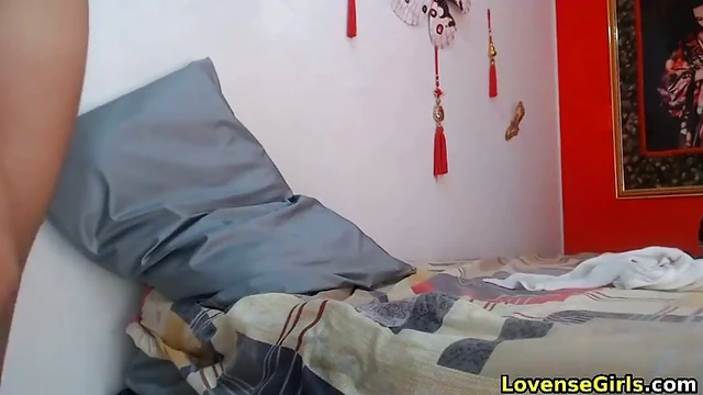 Adorable Girl Squirts and Fingers Herself Live On Webcam With Passionate Bliss