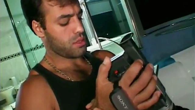 Luscious Latin Lover in Bikini Gives Deep Blowjob and Spreads Wide