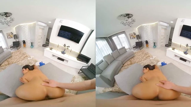 Sexy Sheila Ortega Shows Off Big Tits While Riding Hard in VR Fantasy