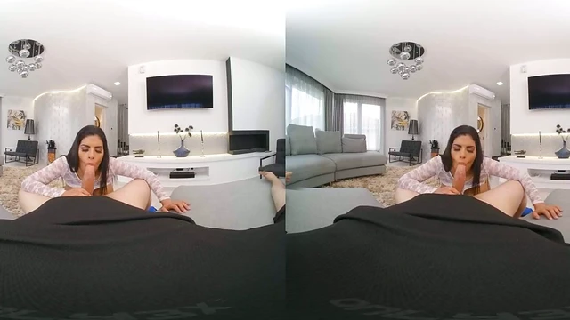 Sexy Sheila Ortega Shows Off Big Tits While Riding Hard in VR Fantasy