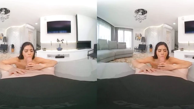 Sexy Sheila Ortega Shows Off Big Tits While Riding Hard in VR Fantasy