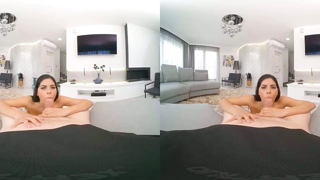 Sexy Sheila Ortega Shows Off Big Tits While Riding Hard in VR Fantasy