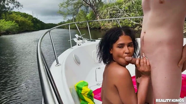 Ryder Rey Moans Loudly While Getting Fucked Hard On The Boat