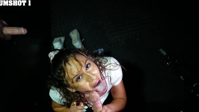 Hot Liv Gets Fucked Through Gloryhole POV Style Thrills