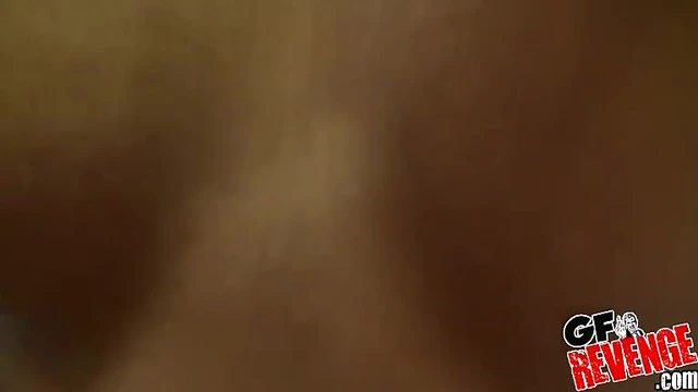 Raunchy Dark-Haired Teen Kelly Stretches Wide & Takes Cum Hard