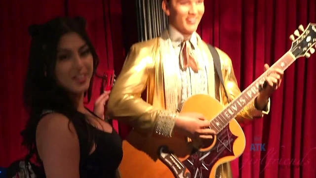 Latina Goddess Sophia Leone Smiles Through Sultry Body Show Seduction