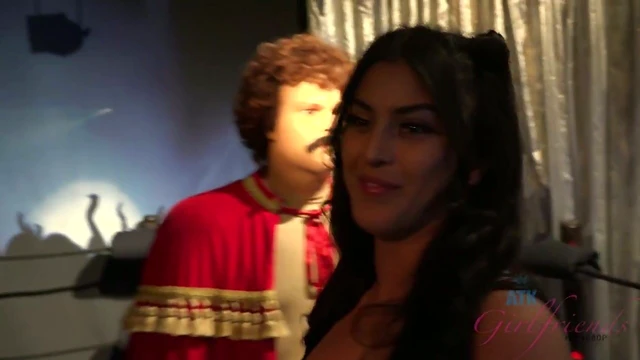 Latina Goddess Sophia Leone Smiles Through Sultry Body Show Seduction