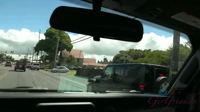 Sizzling Sophia Leone Teases Boyfriend Seductively Before Hot In-Car Sex