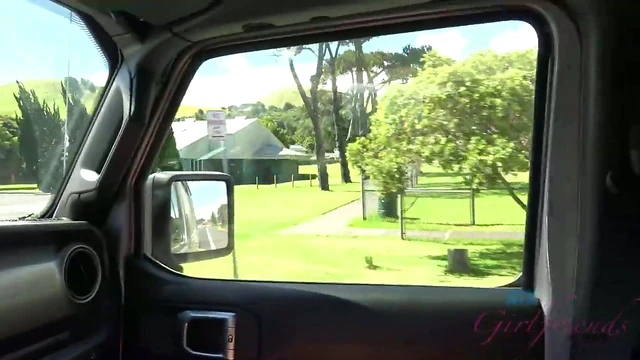 Sizzling Sophia Leone Teases Boyfriend Seductively Before Hot In-Car Sex