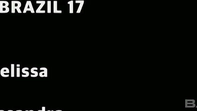 Sizzling Curves: Hot Brazilian Model Laisa Rides Big Fat Cock Cowgirl Style