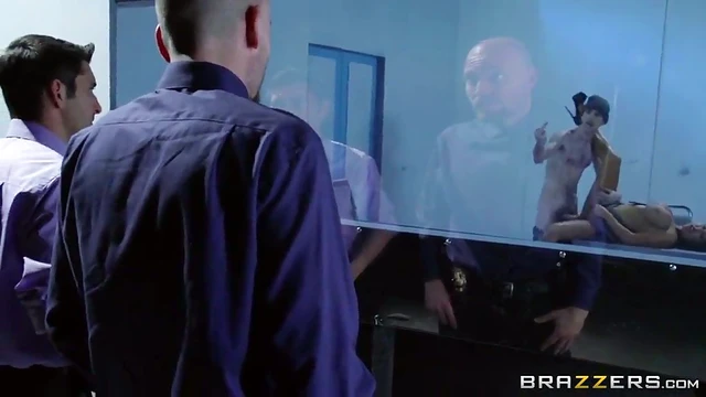 Sensuous Mom Angelica Taylor Gets Upskirt Rear Fucked Hard at Work