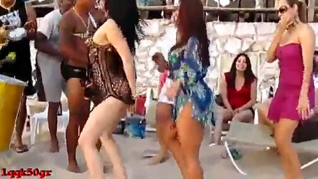 Seductive Babes Dance Wildly at Street Party Before Getting Fucked Hard