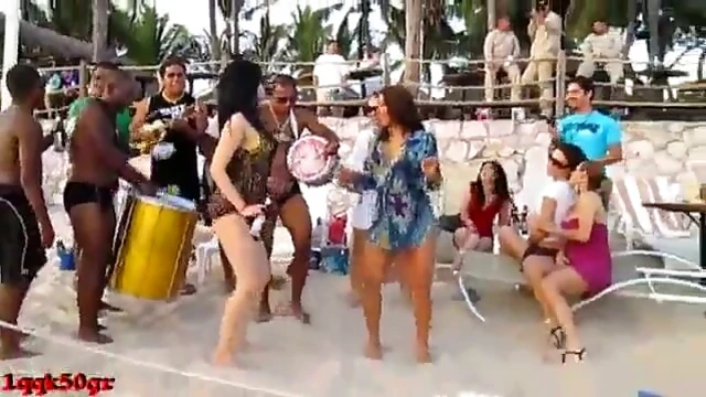 Seductive Babes Dance Wildly at Street Party Before Getting Fucked Hard