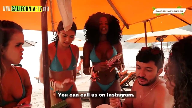 Sexy Brazilian Influencer Tempts Married Tourist With Beach Kisses
