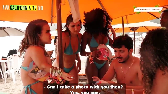 Sexy Brazilian Influencer Tempts Married Tourist With Beach Kisses