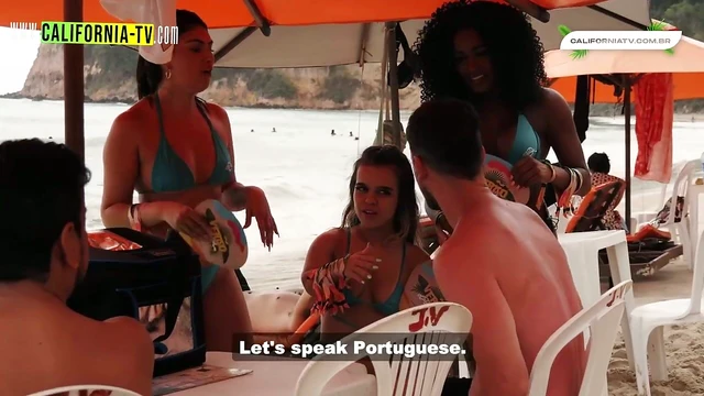 Sexy Brazilian Influencer Tempts Married Tourist With Beach Kisses