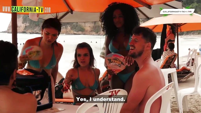 Sexy Brazilian Influencer Tempts Married Tourist With Beach Kisses