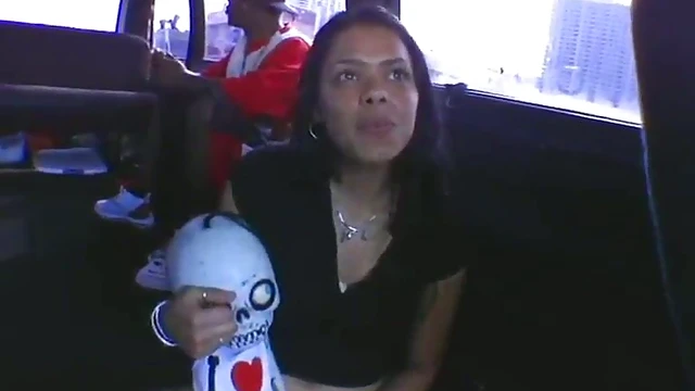 Sexy Busty Babe Gets Picked Up In Van For Hot Paid Fuck Session