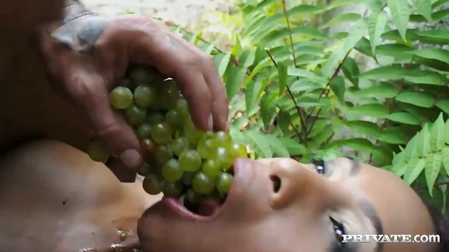 Katia De Lys Gets Anal Outdoors Ends with Messy Facial Climax