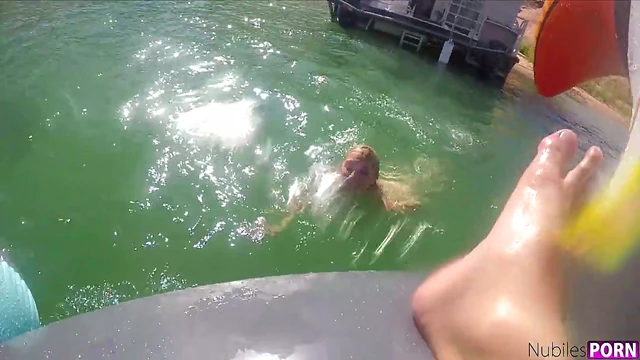 Amazing Pornstar Gina Valentina Enjoys Steamy Outdoor Group Sex By Sea