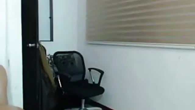 Sensual Long-Haired Beauty Gives Hot Webcam Show Performance