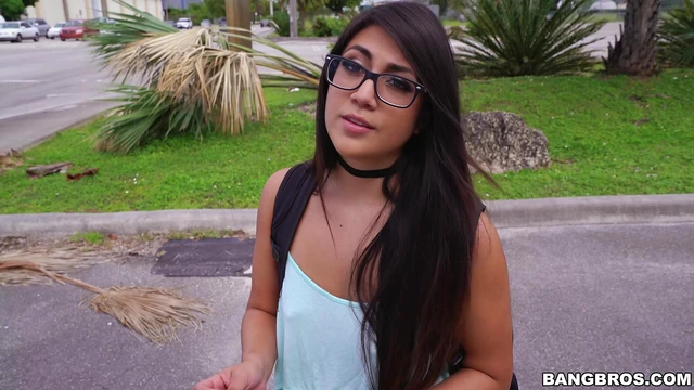 Sexy Latina Lexie Gives Dude With Fat Cock A Hot Blowjob And More