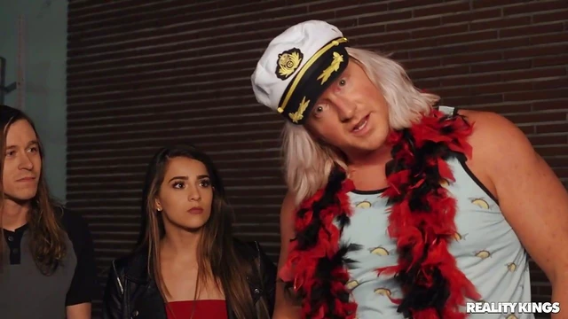 Skyla Novea & Missy Martinez Share Cock in Hot FFM Bed Threesome Fuck Fest