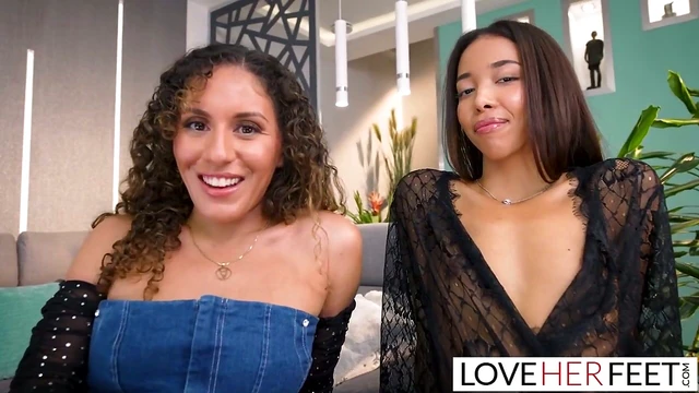 Lia Lin Teases Your Cock While Liv Gives JOI Instructions Live