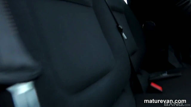 Experienced Couple Shares Passionate Moments in Their Car’s Backseat