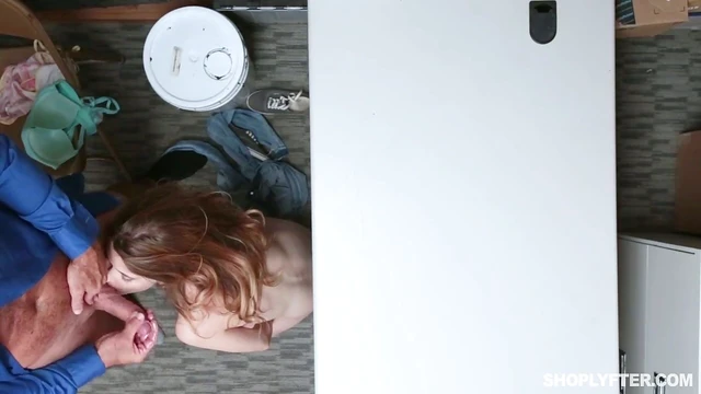 Petite Brunette Ariel McGwire Craves and Takes His Huge Hard Cock