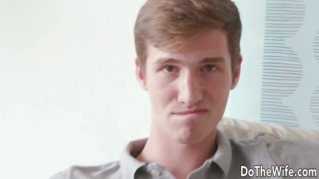 Blonde Wife Adray Tantalizes Stud While Ignoring Her Unworthy Husband's Pleas